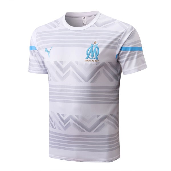 Trikot Entrenamien Marseille 2022-2023 Weiß